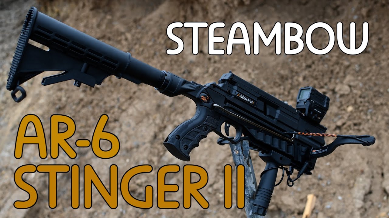 Тактический Робин Гуд: Steambow AR-6 Stinger II