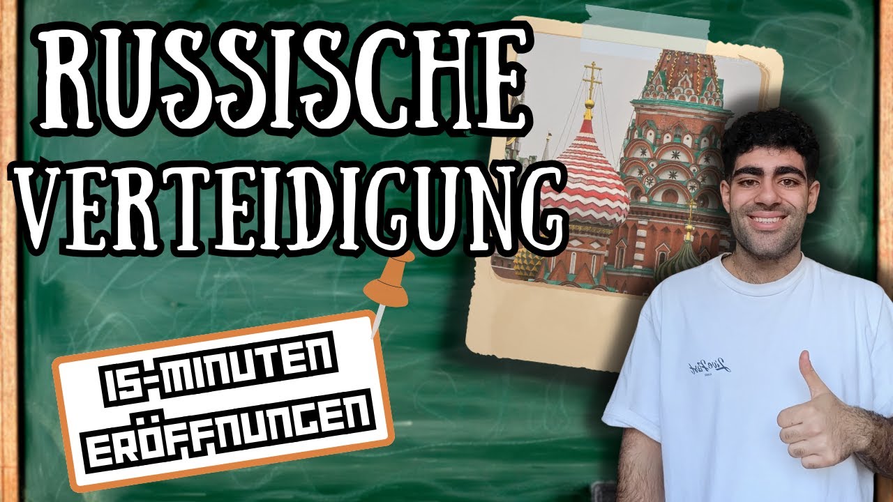 Lerne die Russische Verteidigung! II 15-Minuten Schacheröffnungen