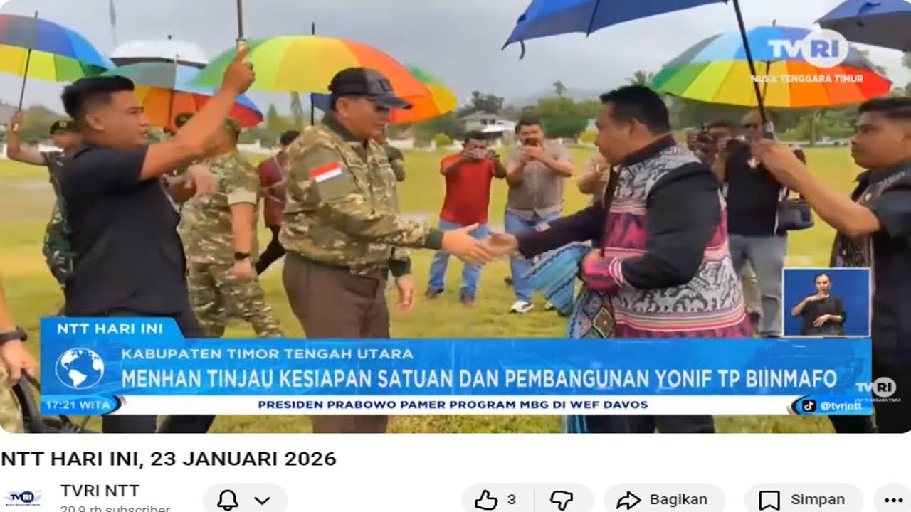 MENHAN TINJAU KESIAPAN SATUAN DAN PEMBANGUNAN YONIF TP  877 / BIINMAFO