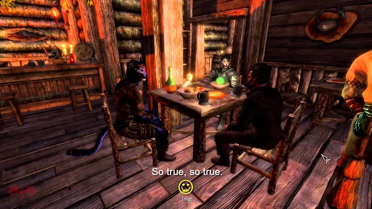 SKYRIM -- Kharjo meets Inigo