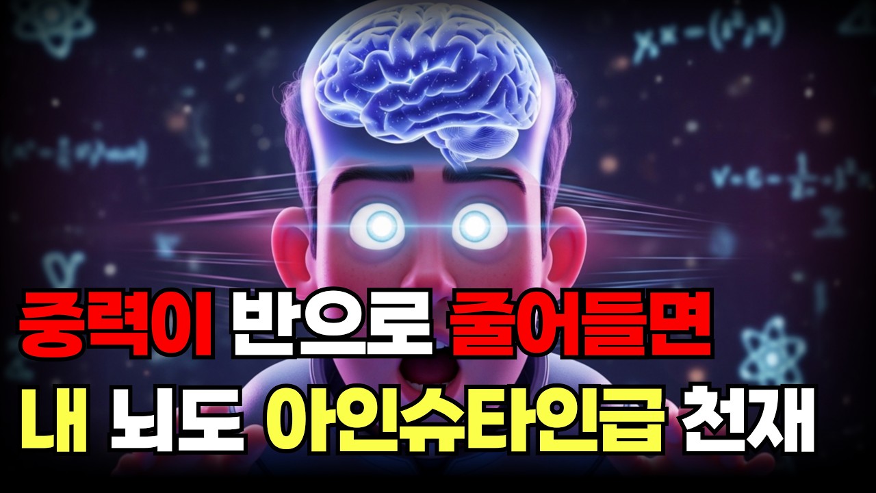 만약 중력이 반이면 어떻게 될까? 인류 진화부터 우주개발까지 10분 완성