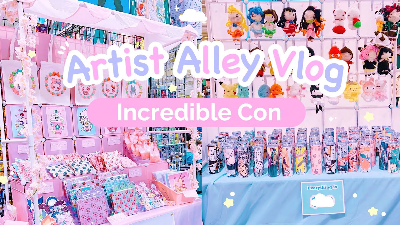 Artist Alley Vlog 32: Incredible Con 2023