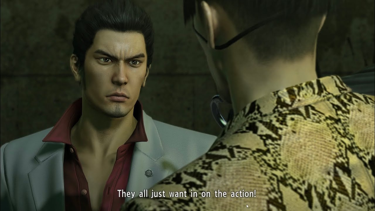 I'M BACK! let's celebrate with some yakuza :)