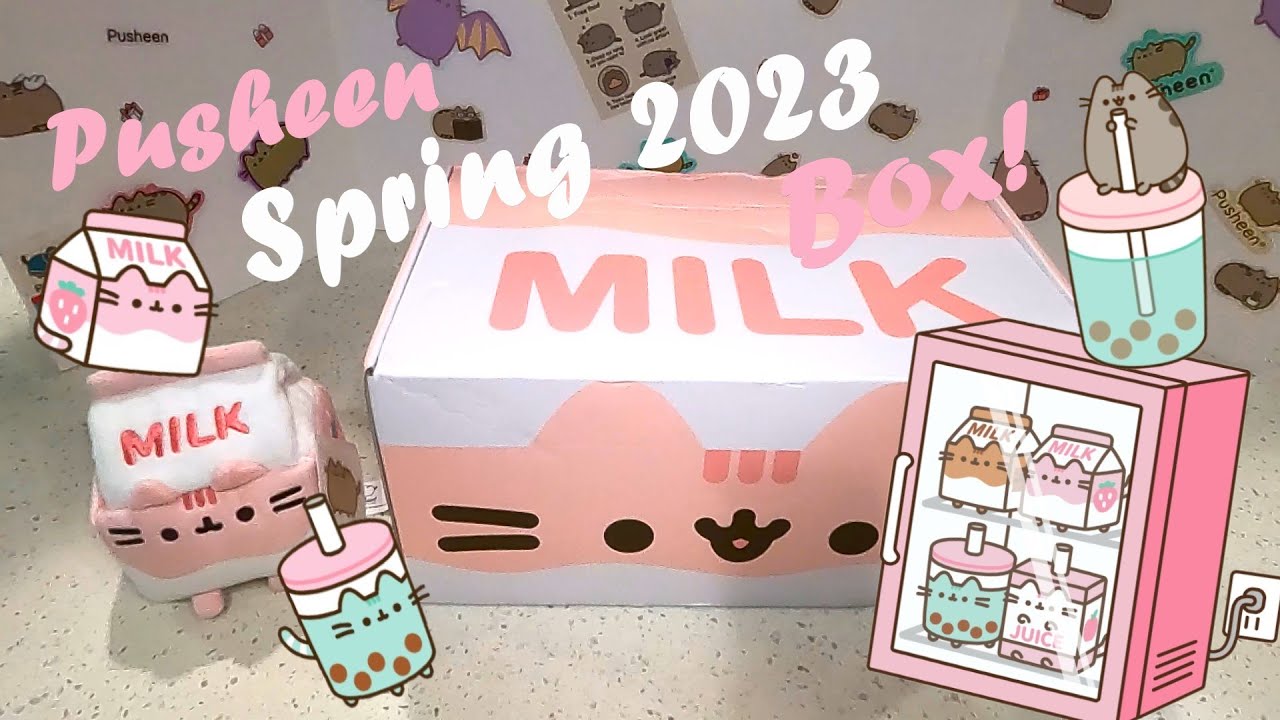 🧋 Pusheen Spring 2023 Subscription Box!
