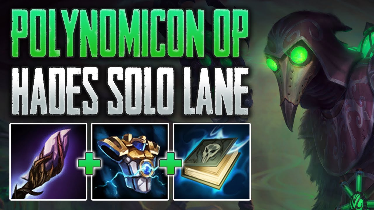 HUGE POLYNOMICON VALUE! Hades Solo Gameplay (SMITE Conquest A-Z)