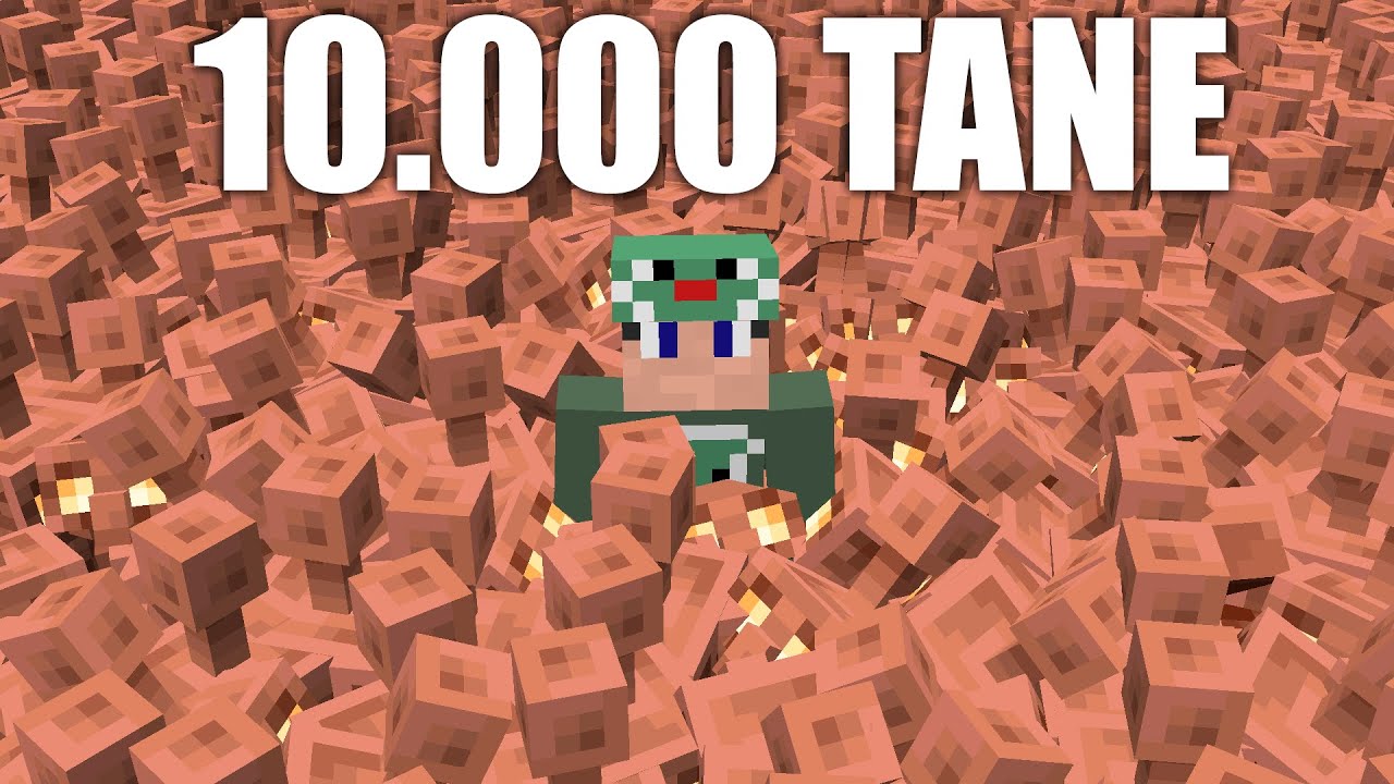 Minecraft Smp'yi BAKIR GOLEMLE DOLDURDUM