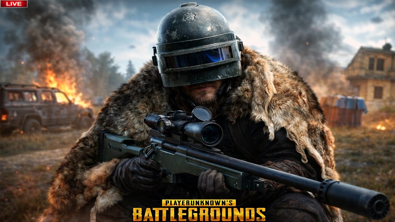 PUBG PC LIVE - Noob gameplay Chill Stream solo