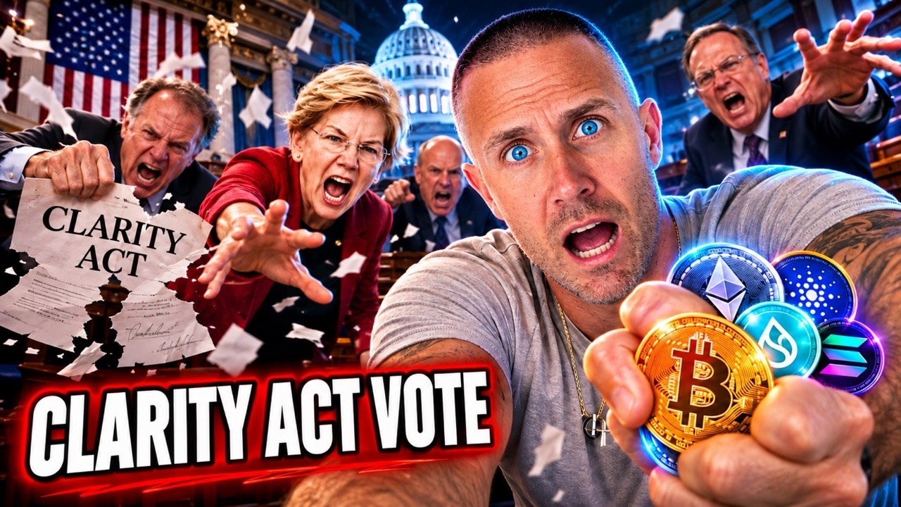 Crypto's Biggest Vote EVER Is Happening RIGHT NOW (CLARITY Act LIVE)