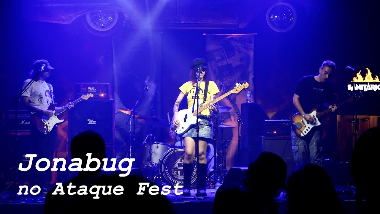 Jonabug ao vivo no Ataque Fest