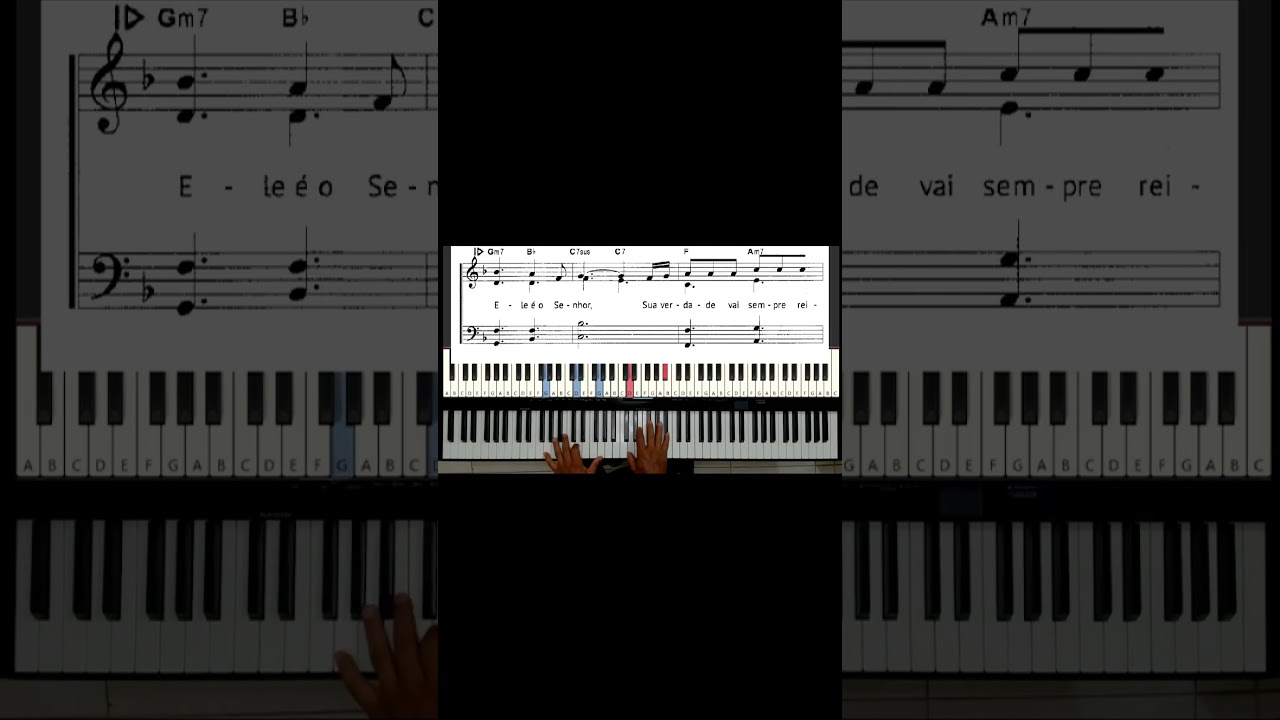 Hino Ele Exaltado #hinario #adventista #music #adoradoresonline #piano #cdjovem  #tocarnaigreja