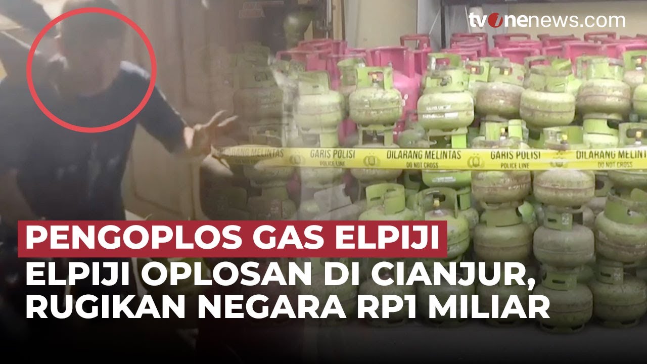 Pengoplosan Gas Elpiji di Cianjur Terbongkar, Polisi Gerebek Rumah Produksi Ilegal | OneNews Update