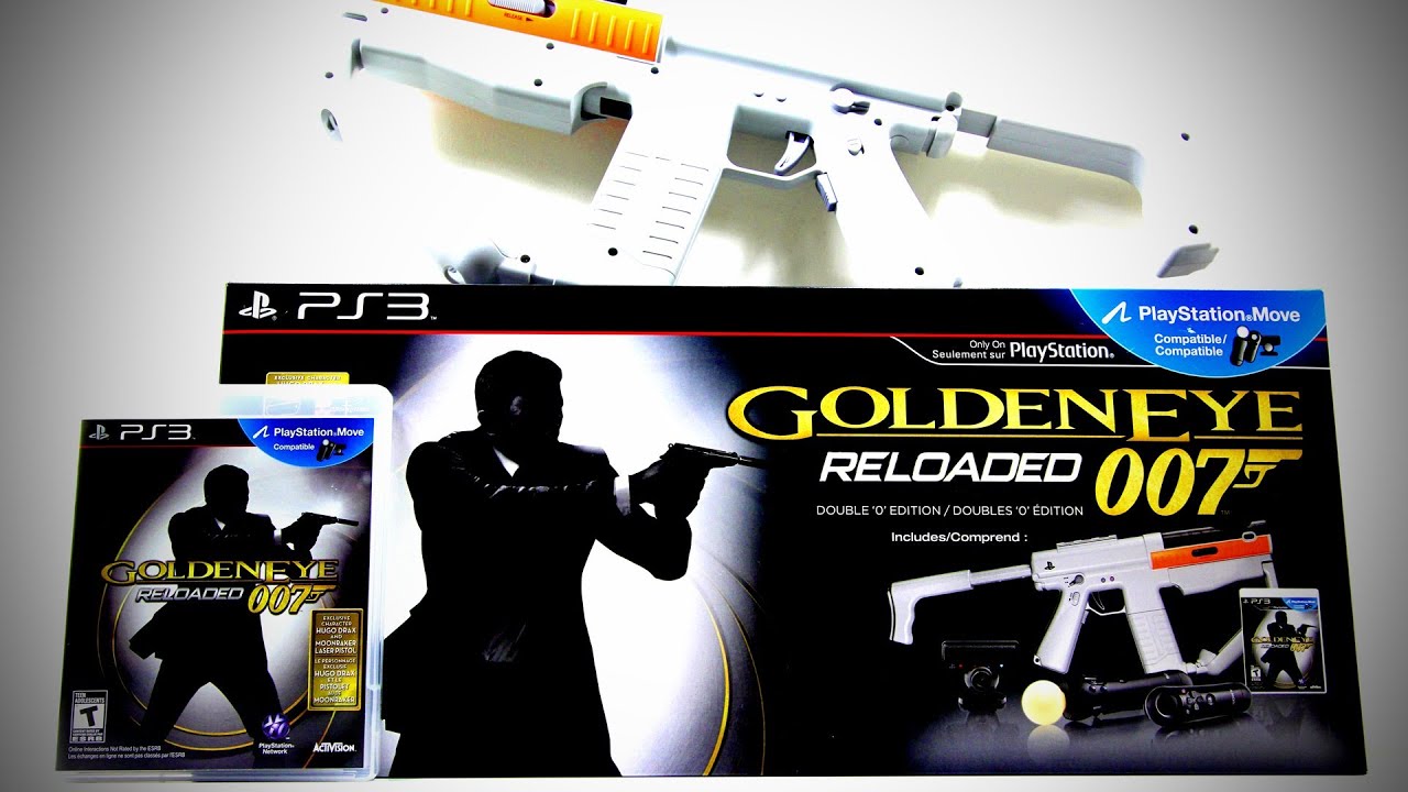 Распаковка GoldenEye 007 Reloaded Double O Edition (PS3)