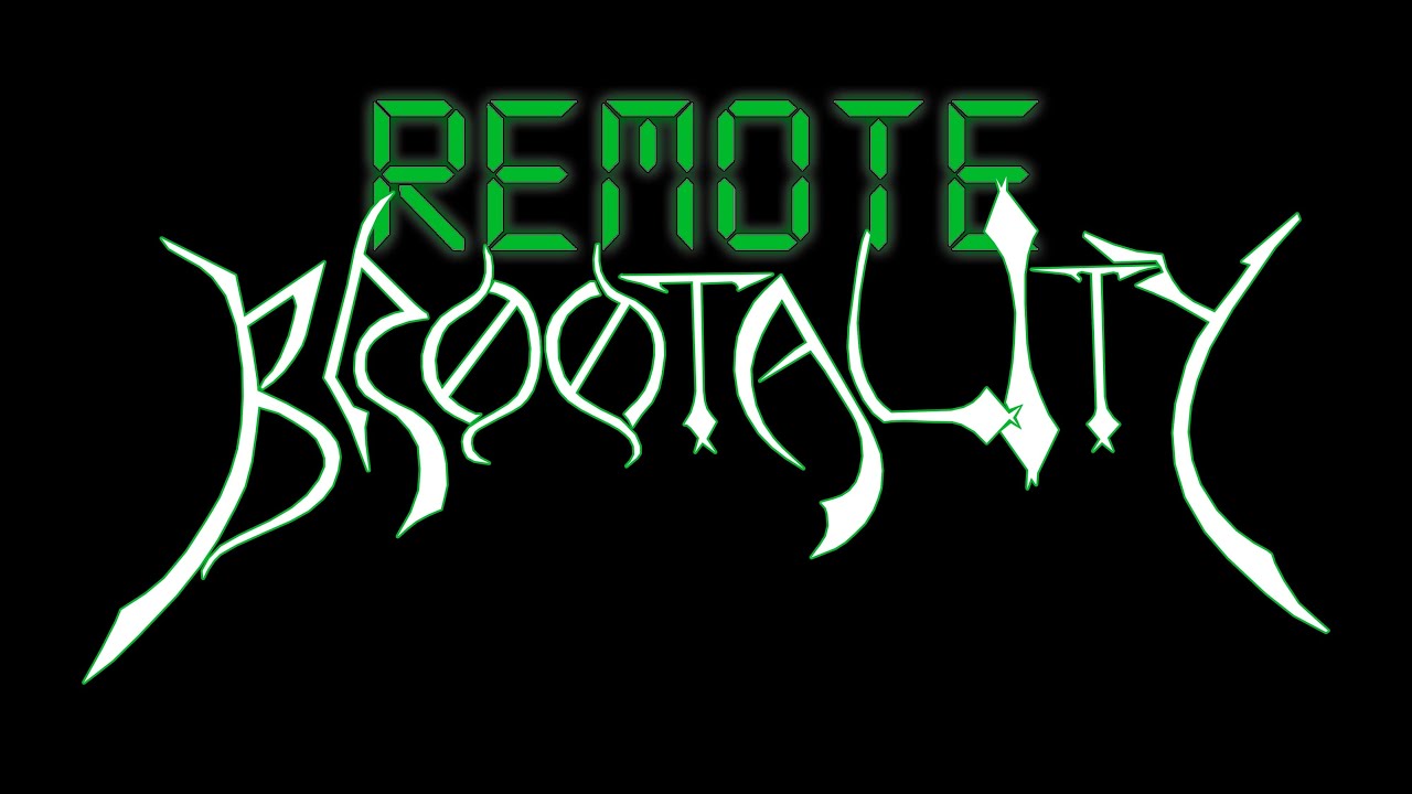 REMOTE BR00TALITY Virtual Halloween Metal Show Lineup Trailer