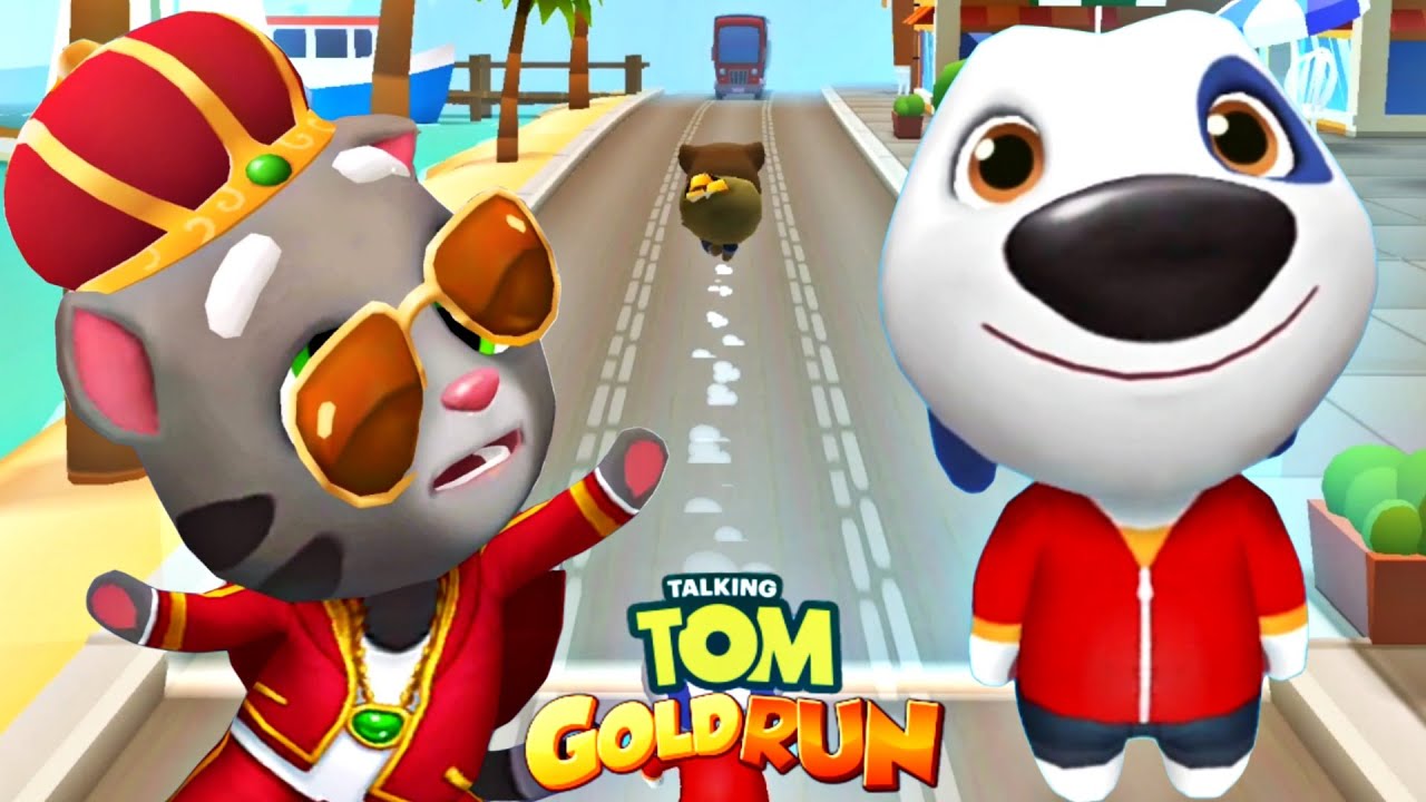 Talking Tom Gold Run - Tom, Hank - Full Screen - LILU Gameplay (Android, iOS)