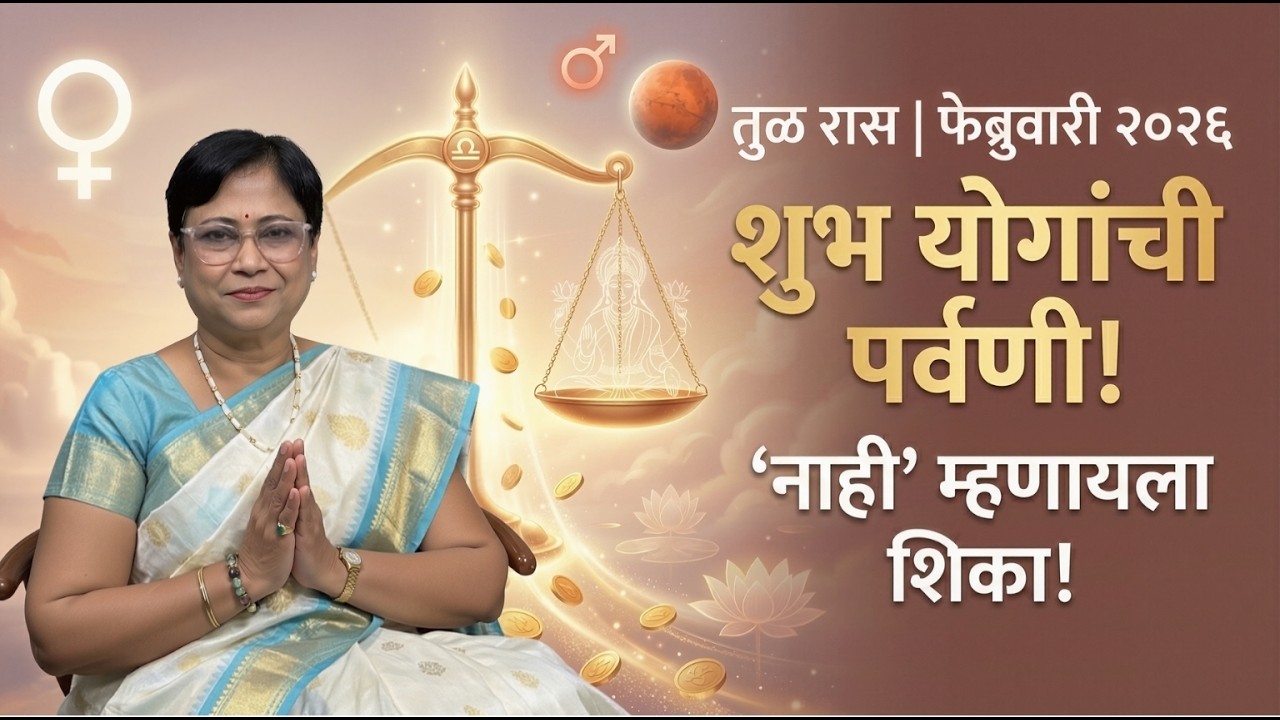 तूळ रास फेब्रुवारी 2026 राशीफळ | Tula Rashi February 2026 Rashifal | Libra Monthly Horoscope