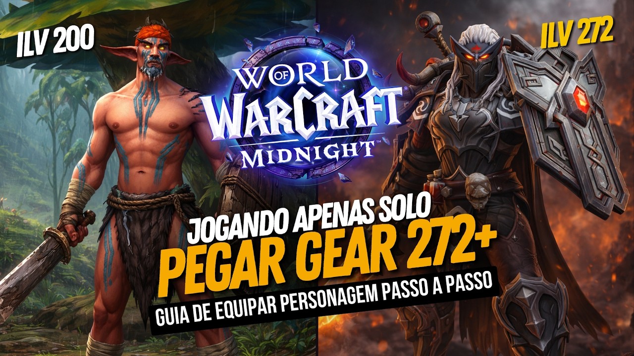 Guia Definitivo: Como se EQUIPAR Item Level 272 World of Warcraft Midnight