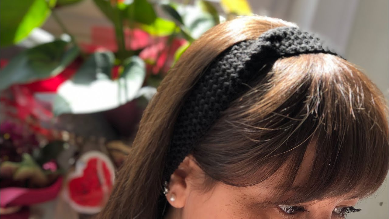 Tığ İşi Kolay Saç Bandı 1 Saatte Ör Kullan/Bandana Yapımı