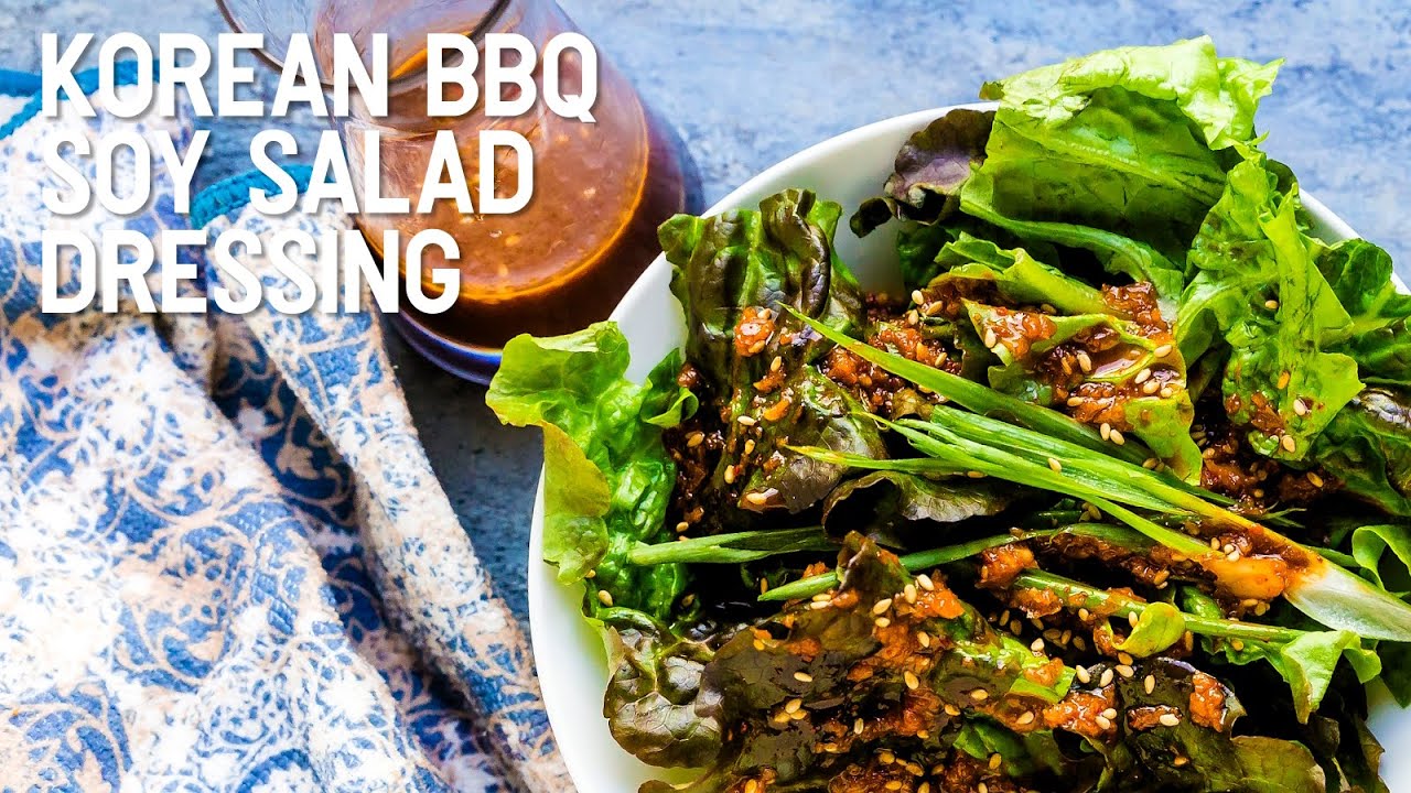 Korean BBQ Soy Salad Dressing