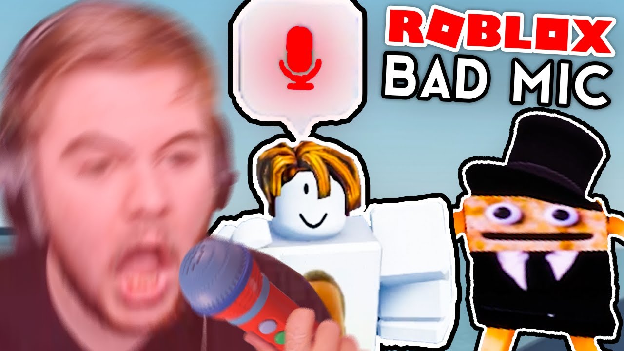 The WORST MICROPHONE EVER on Roblox Voice Chat (Roblox Shenanigans)