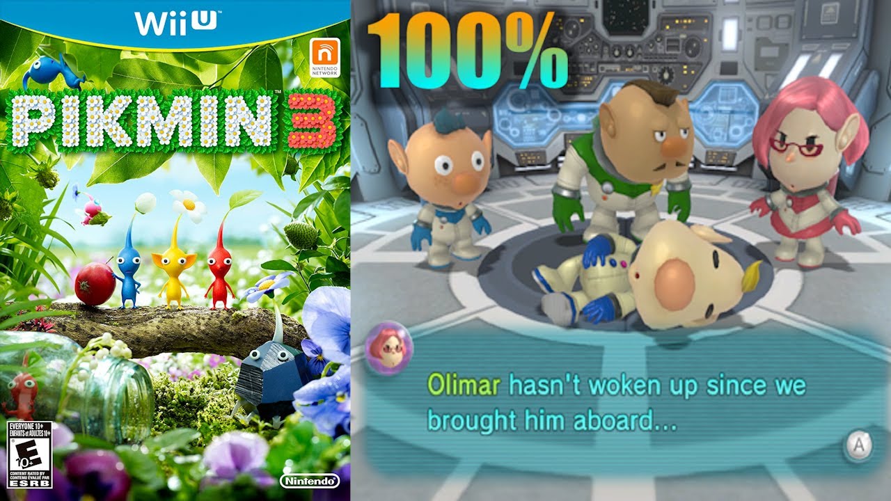 Pikmin 3 [18] 100% Wii U Longplay