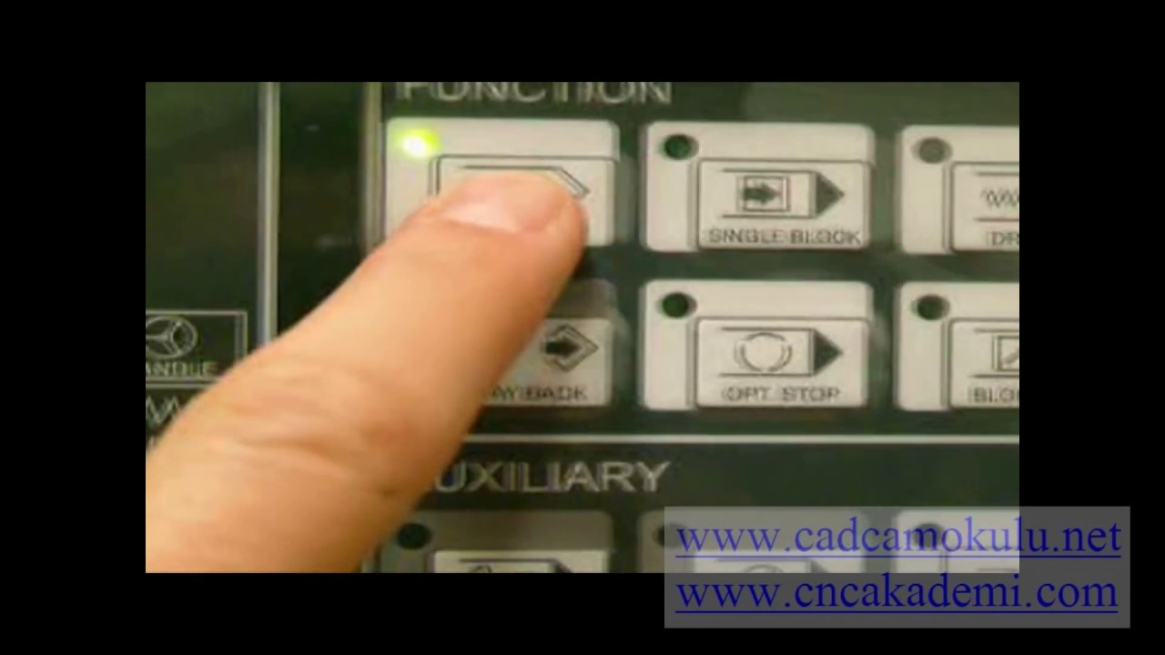 CNC Tezgah Başı Eğitimleri 02 Fonksiyon tuşları nasıl kullanılır?