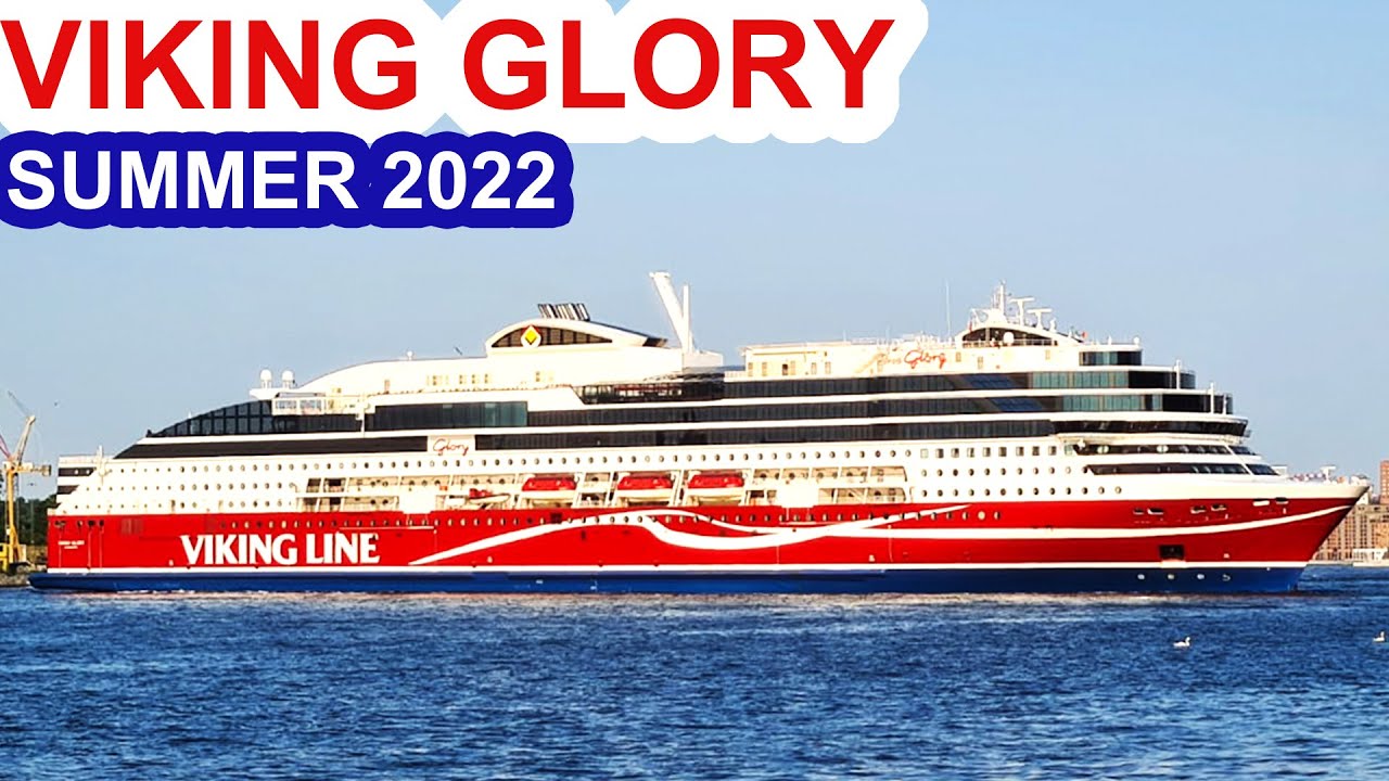 Walking on Viking Glory Cruise Ship (Turku - Stockholm)