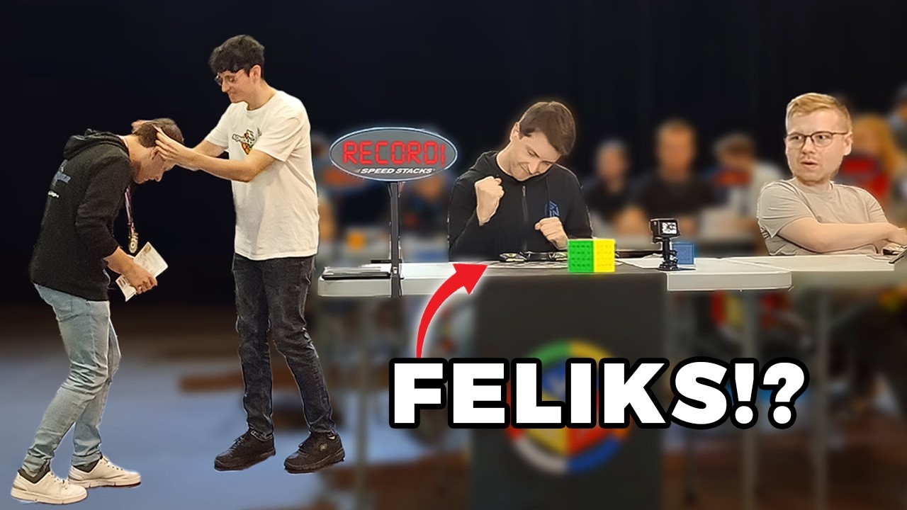 J'ORGANISE UNE COMPÉTITION DE RUBIK'S CUBE ! (IL Y A FELIKS ZEMDEGS)