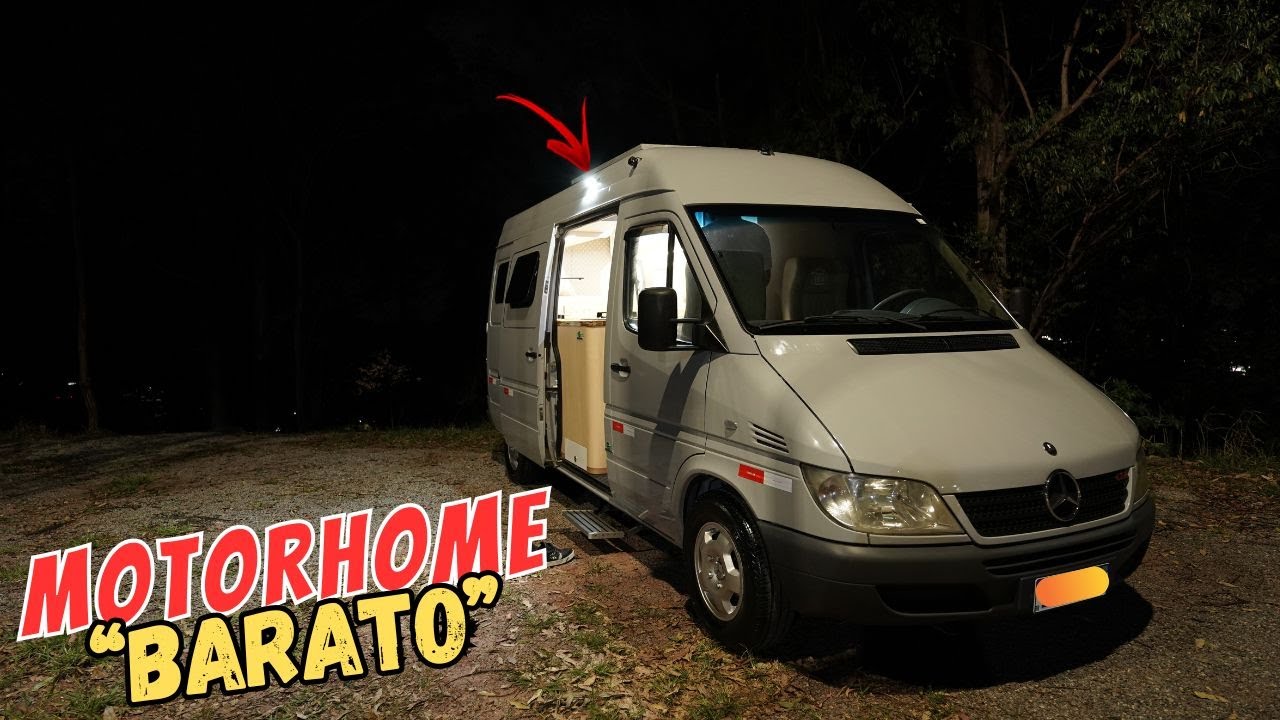 A Melhor Van usada para Montar MOTORHOME - Tour em uma Sprinter 313 ano 2006.