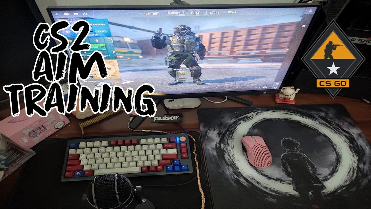 CS2 Aim Training With Tekkusai Singularity + Pulsar Xlite V2 (ID/ENG) #2