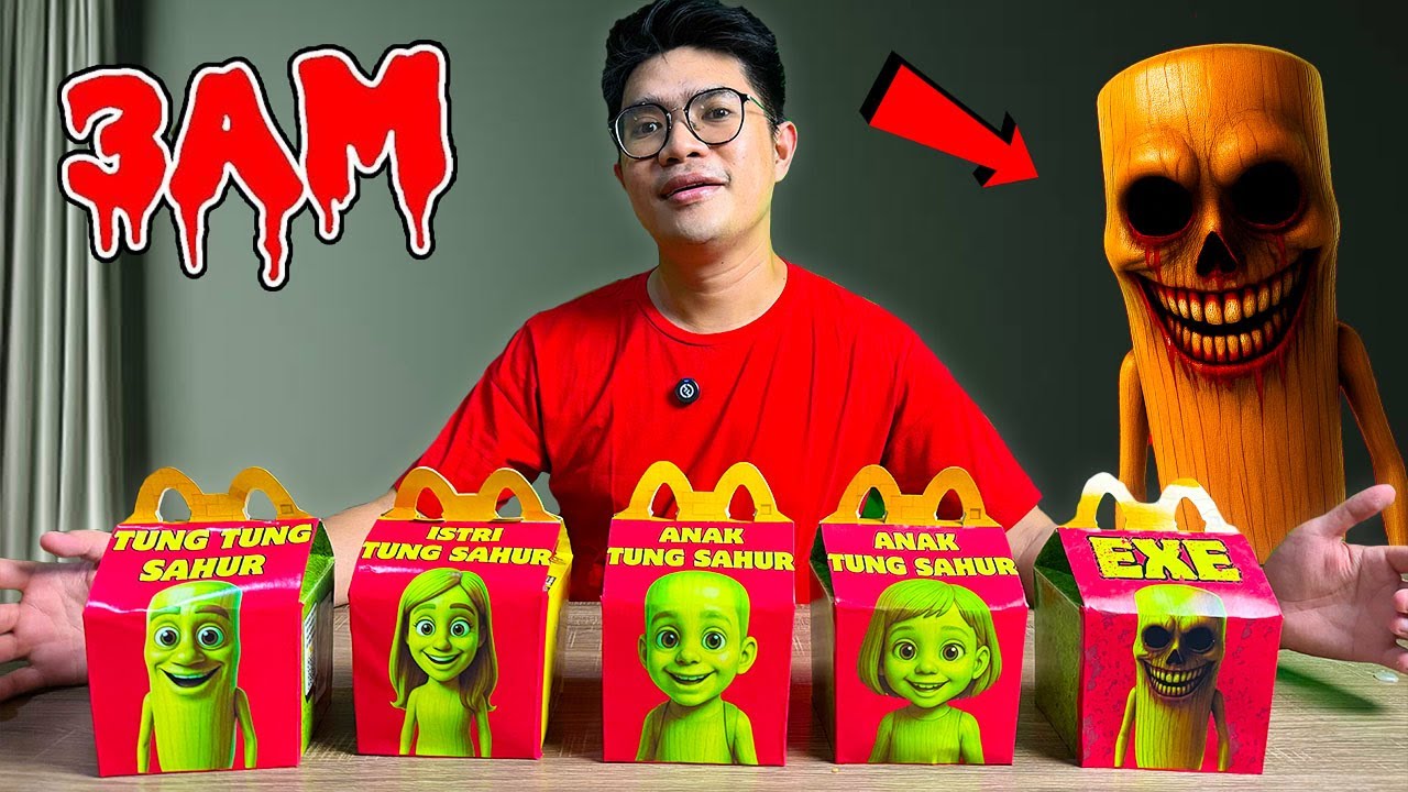 JANGAN BELI HAPPY MEAL KELUARGA TUNG SAHUR! ADA TUNG SAHUR EXE!