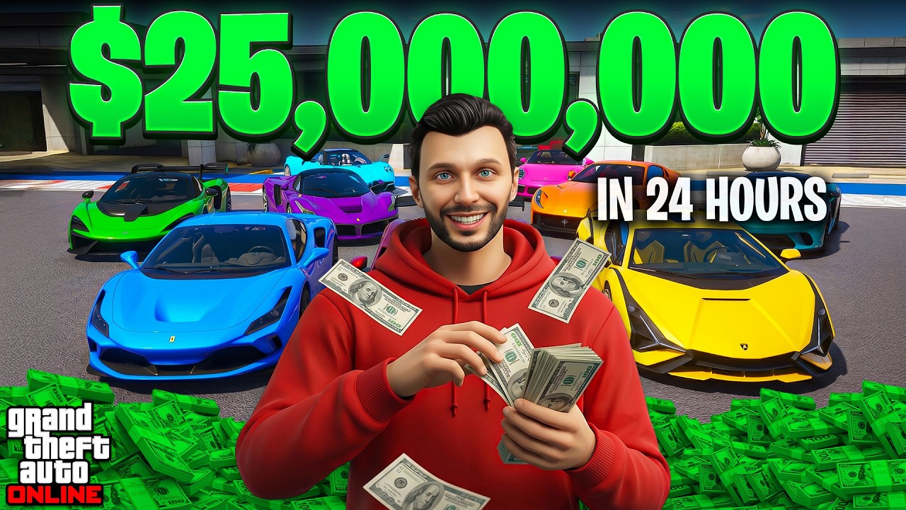 How to Make 25 million in One Day SOLO in GTA Online