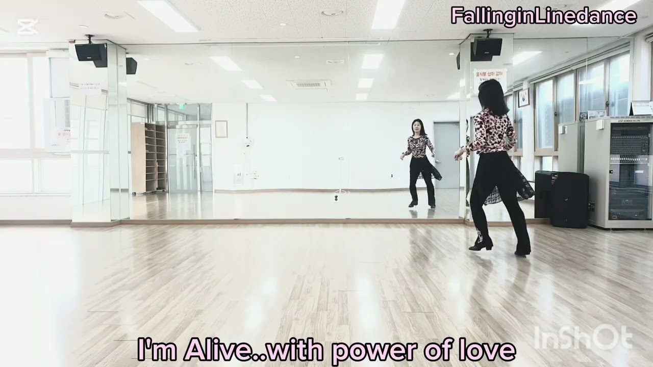 I'm Alive...With Power of Love 초급| demo| 폴링인라인댄스