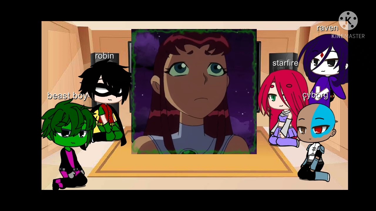 teen titans react to themselves (1/?) read description