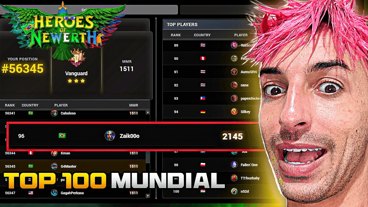 ESTAMOS NO TOP 100 MUNDIAL!! (PARTIDA COMPLETA)