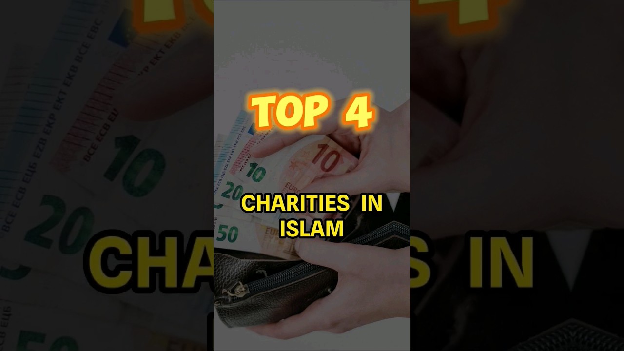 Top 4 Best Charities In Islam| Spiritual Spark #top #islam #viral #trending #shortsfeed #shorts