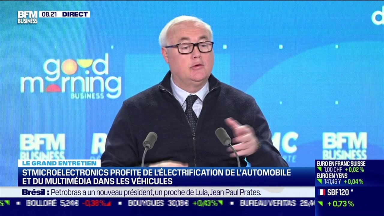 Jean-Marc Chery (STMicroelectronics) : STMicroelectronics double son bénéfice net en 2022