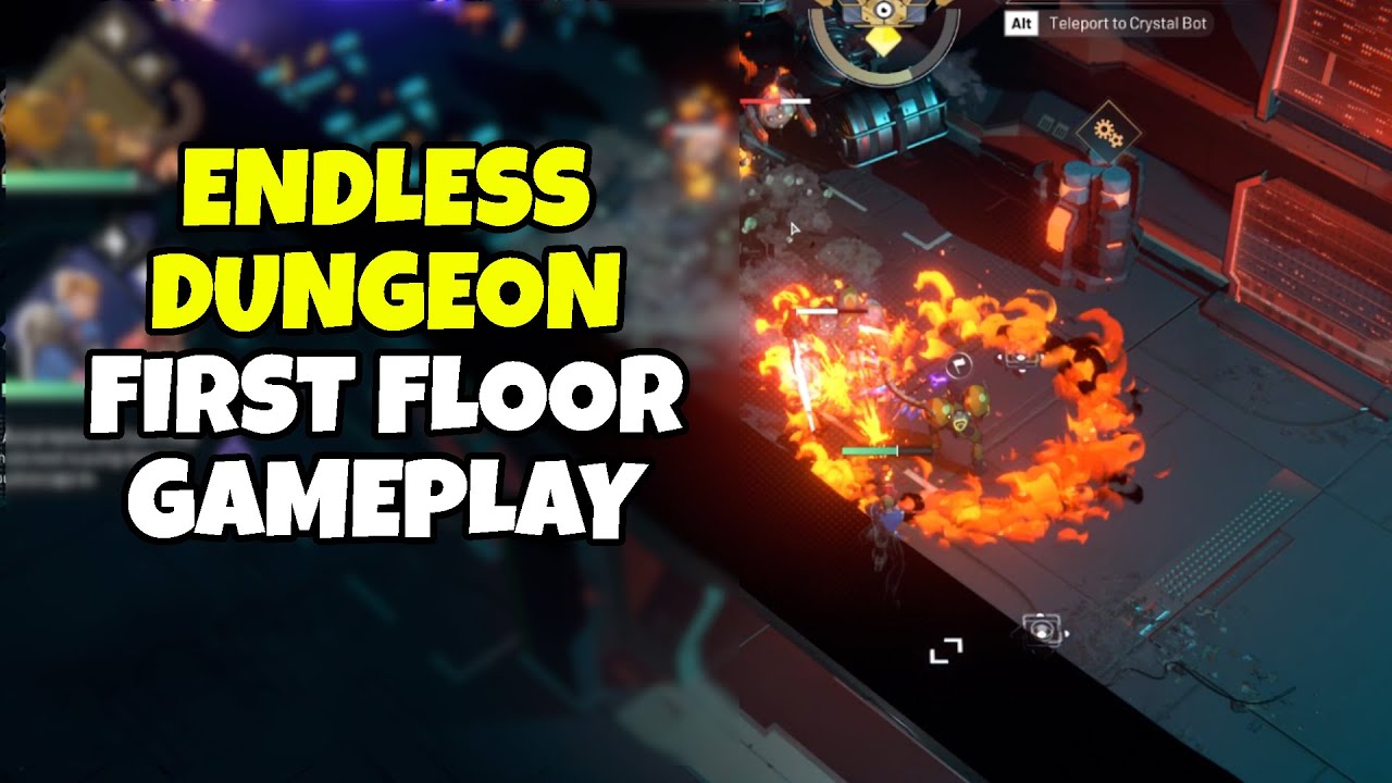 Endless Dungeon, First run Gameplay