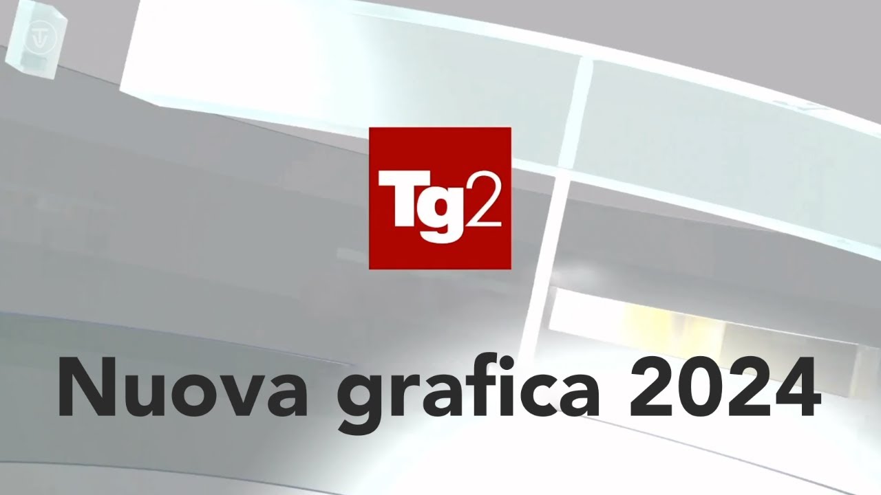 Tg2 - Nuova sigla e grafica 2024