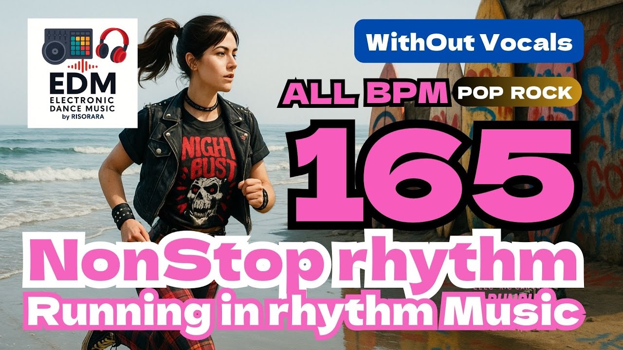 😮[165 BPM 165] Running Music Playlist EDM DTM Jogging & Workout cadence 러닝 음악 ランニング 曲 songs