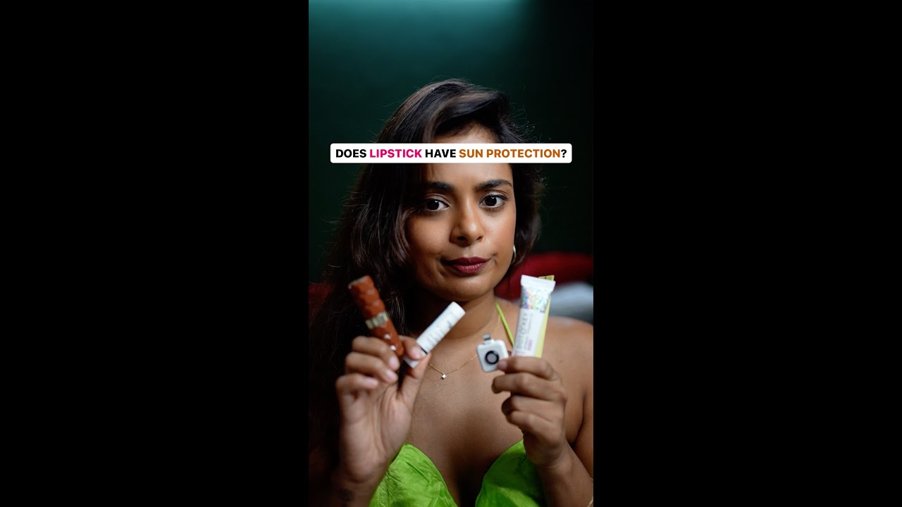 UV TEST: Does lipstick provide sun protection?