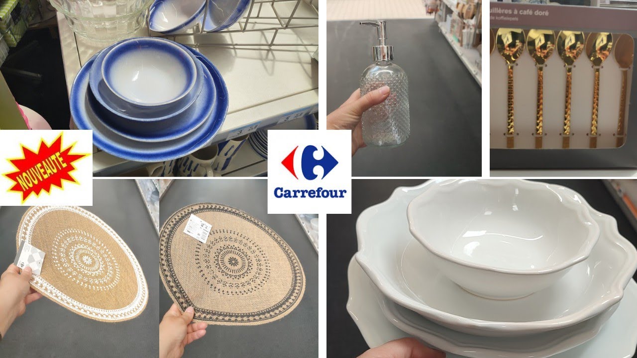 CARREFOUR ARRIVAGE ✨✨ Vaisselles  articles cuisine 💯 Nouveautés 12/07/22 #carrefour