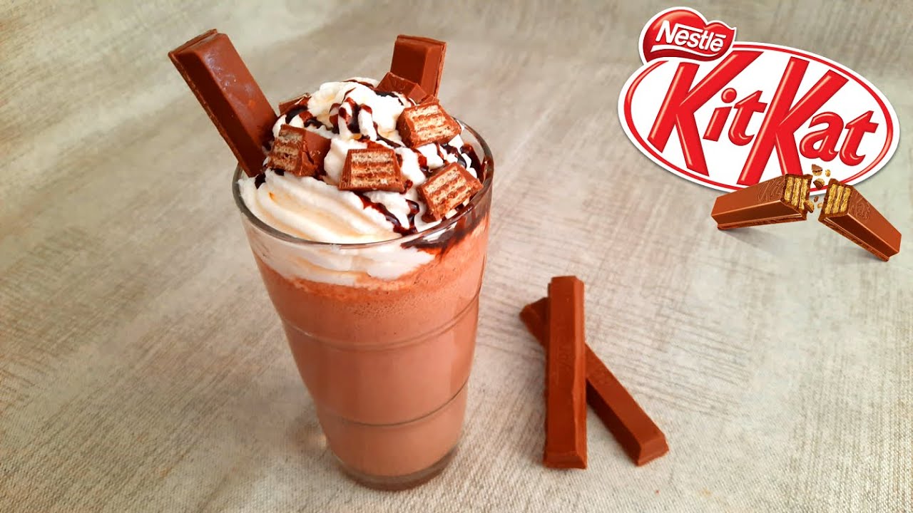 Batido de Kit Kat | Sencillo y con 4 Ingredientes