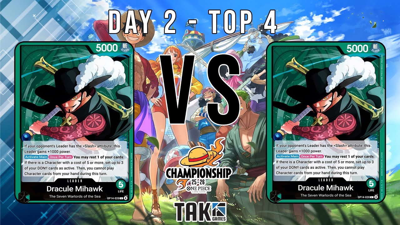 One Piece Trading Card Game OCEANIA NATIONALS (DAY 2) - Top 4