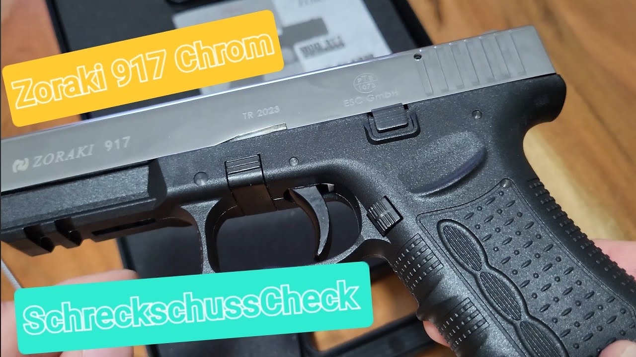 Zoraki 917 Chrom 2023 // Review // 9mmPAK // PTB 1073