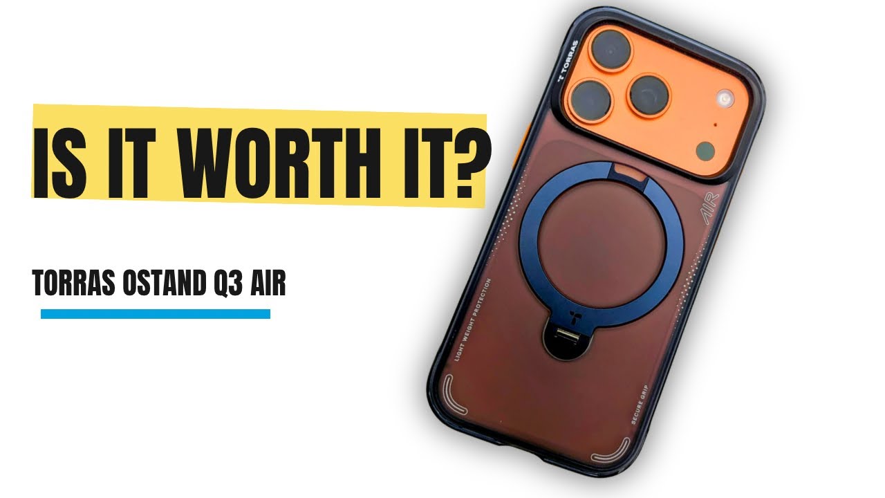 TORRAS Ostand Q3 Air Review — Is This the Best Stand Case for iPhone 17 Pro?