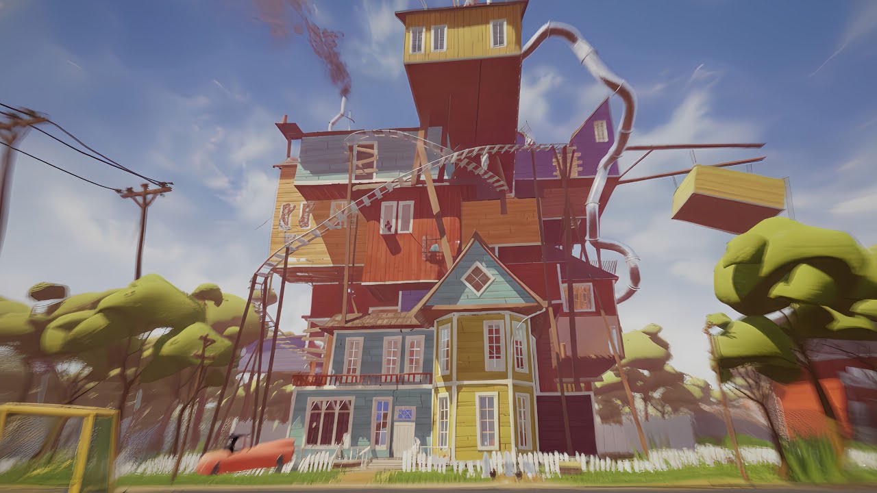 La mención del vecino HELLO NEIGHBOR ACTO 3