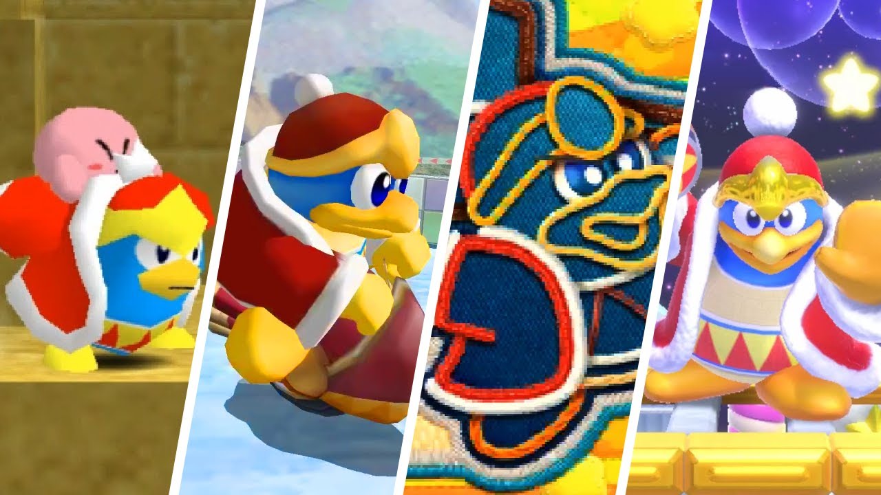 Evolution of Playable King Dedede in Kirby Games (2000-2020)