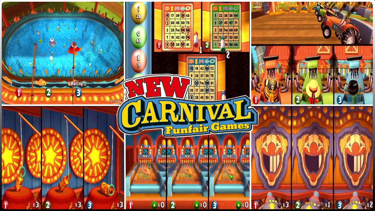 New Carnival Games - nintendo wii minigames