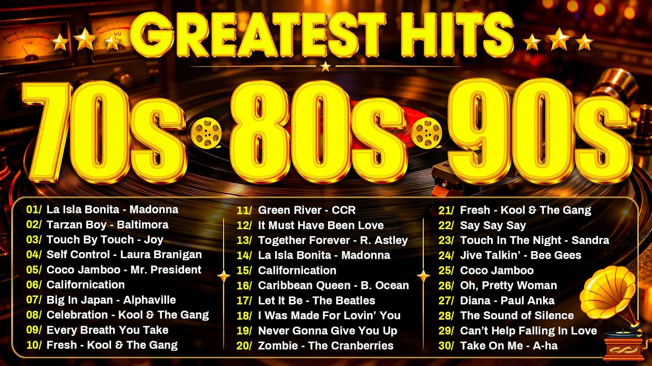 Best of 80s Music Legends - The Police, Michael Jackson, CCR, Modern Talking, Laura Branigan,...