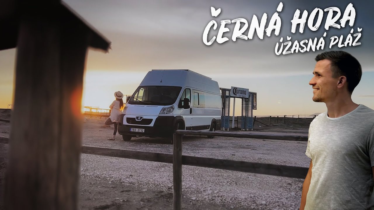 #24 Černá Hora - Našli Jsme Opuštěnou Pláž, Van Life